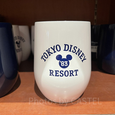 シンプルロゴステンレスタンブラー（ホワイト）