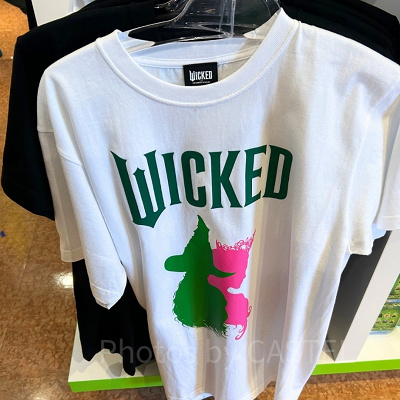 ウィキッドのシンプルなTシャツ（白）