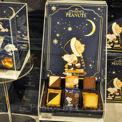 スヌーピーとチャーリーブラウンのラングドシャ