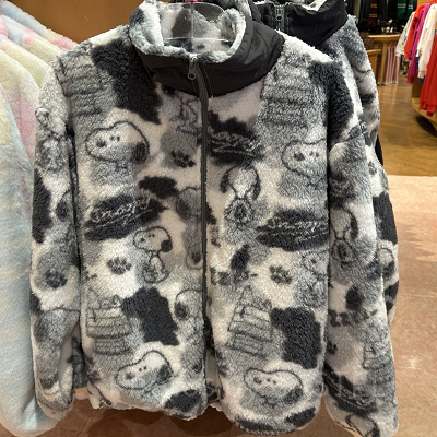 スヌーピーボアジャケット