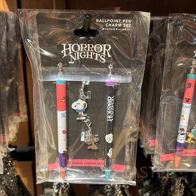 スヌーピーチャーム付きボールペンセット