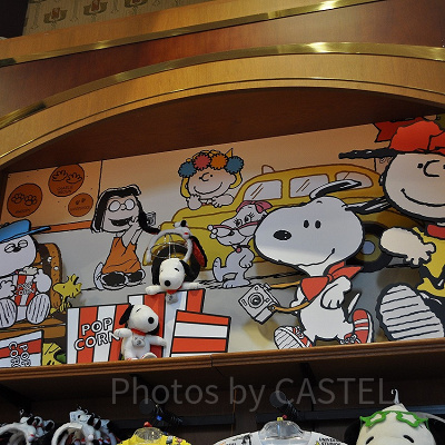 USJのスヌーピー装飾