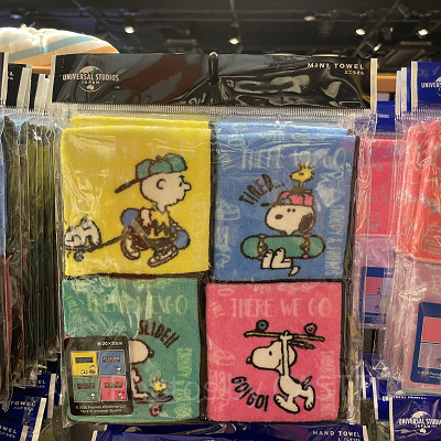 スヌーピーミニタオルセット