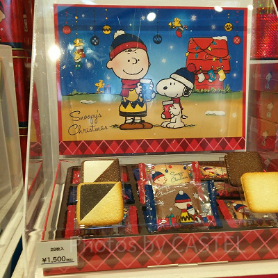 スヌーピーのクリスマス限定チョコサンドクッキー（2018年）