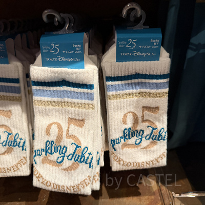 靴下(ディズニーシー25周年グッズ)