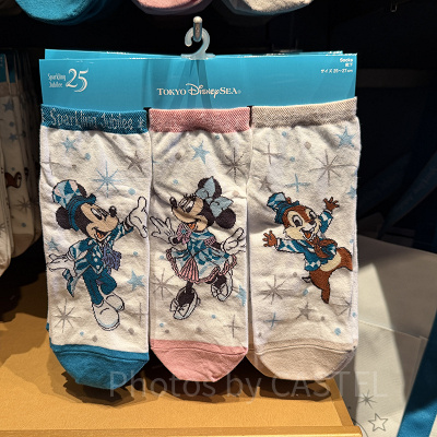 靴下セット(ディズニーシー25周年グッズ)