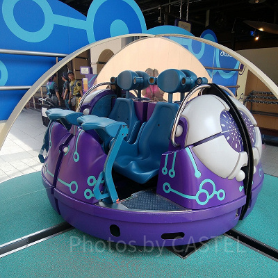 スペース・ファンタジー・ザ・ライドの乗り物