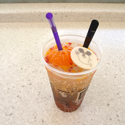 スパークリングドリンク(ティーゼリー＆オレンジ)