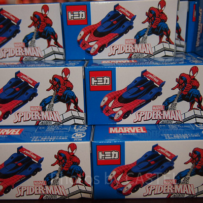 スパイダーマンのトミカ