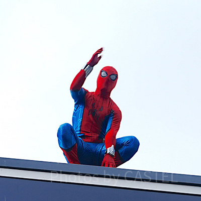 アベンジャーズ・キャンパス内で会えるスパイダーマン(パリディズニー)