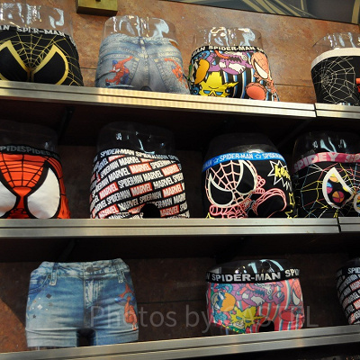 スパイダーマンボクサーパンツ