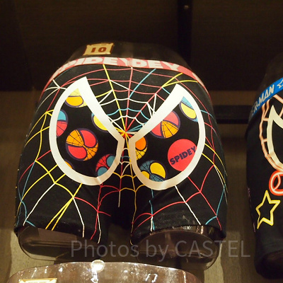 スパイダーマンカラフルパンツ