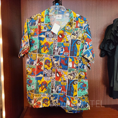 スパイダーマンシャツ