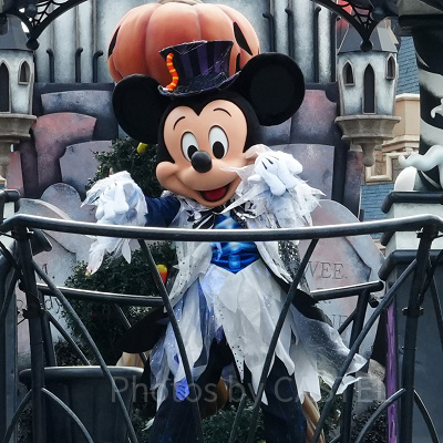 スプーキーブーパレードのミッキー