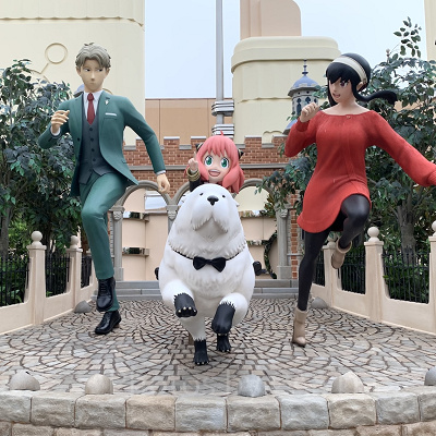 SPY×FAMILY XRライドのデコレーション