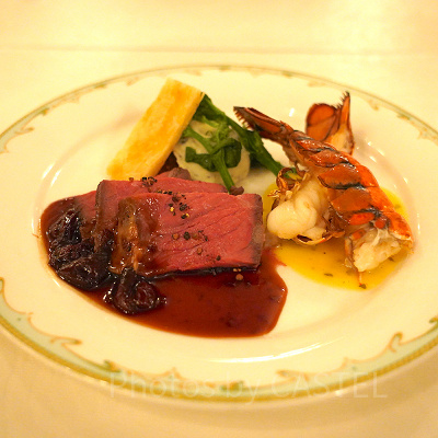 S.S.コロンビア・ダイニングルーム：メインディッシュ