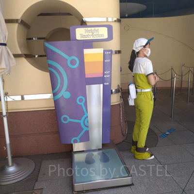 STAND BY MEドラえもん２XRライド身長計測