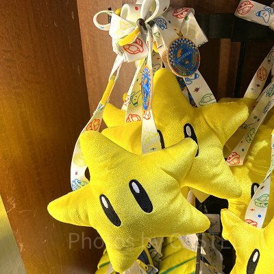 スターのぬいぐるみチケットホルダー