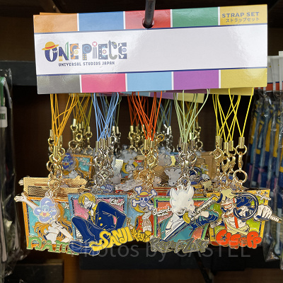 ストラップセット（USJワンピースグッズ）