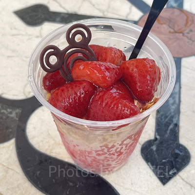  ストロベリー＆バルサミコのグラニータ