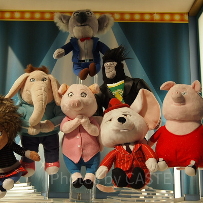 Singの仲間たちのぬいぐるみ