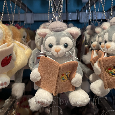 ぬいぐるみチャーム（ダッフィー＆フレンズのオータム・ストーリーブックグッズ）