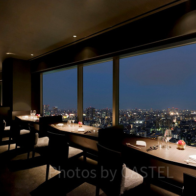 簾のカップルシート