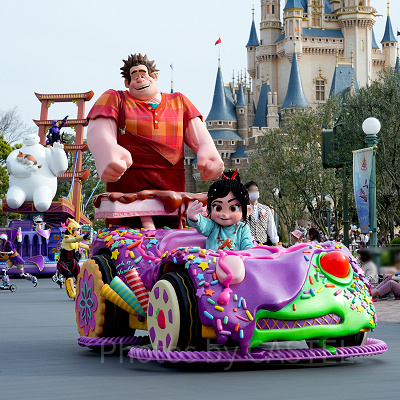 シュガーラッシュのフロート