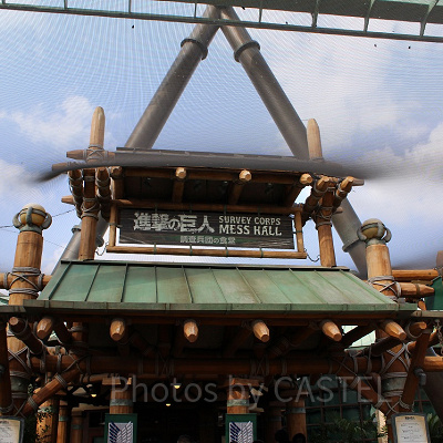 調査兵団の食堂　入口