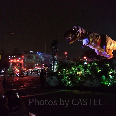 T-レックスのフロート／USJ新ナイトパレード