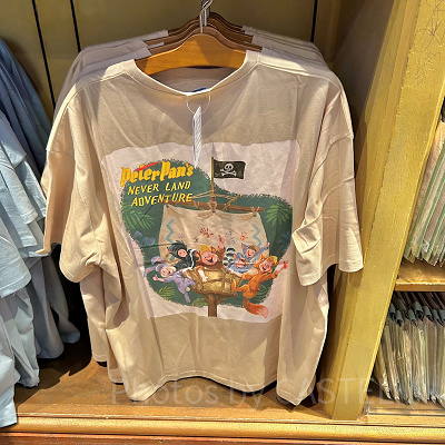 Ｔシャツ(ピーターパンのネバーランドアドベンチャーグッズ)