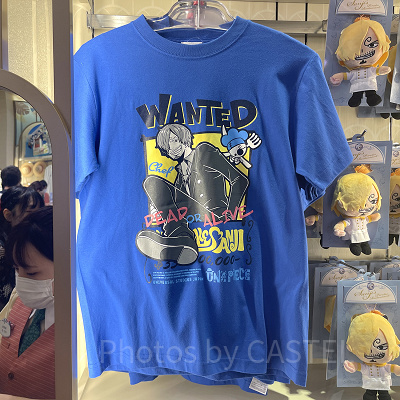 Tシャツ（サンジ）（USJワンピースグッズ）