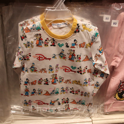 Tシャツ（総柄風／キッズ）