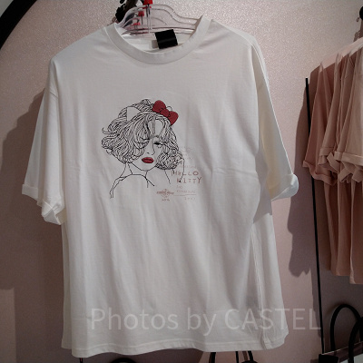 Tシャツ（白）／Kotoka Izumi