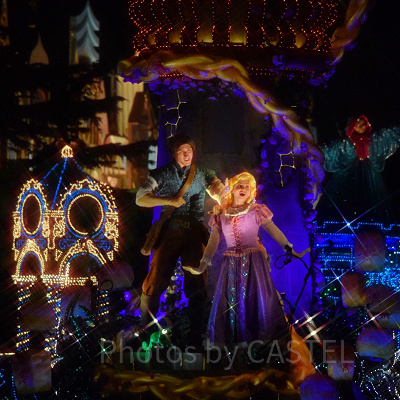 クロスフィルターを付けて撮影