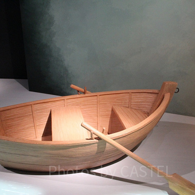 ボートに乗って撮影OK