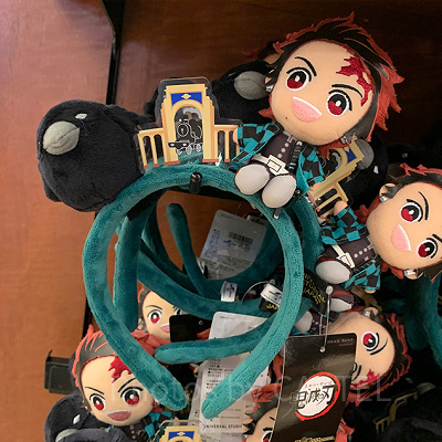 炭治郎と鎹鴉のカチューシャ（USJ鬼滅の刃グッズ2024）