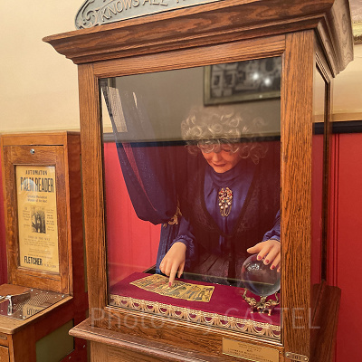 青い服のおばあさんによるタロット占い