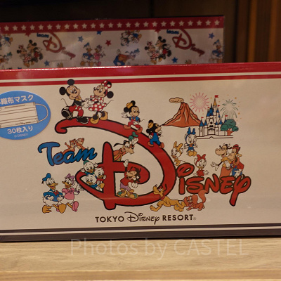 チームディズニーの不織布マスク