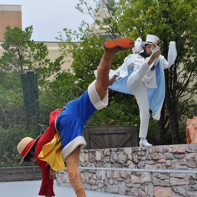 ロブ・ルッチとルフィの戦い／ワンピースウォーターバトル