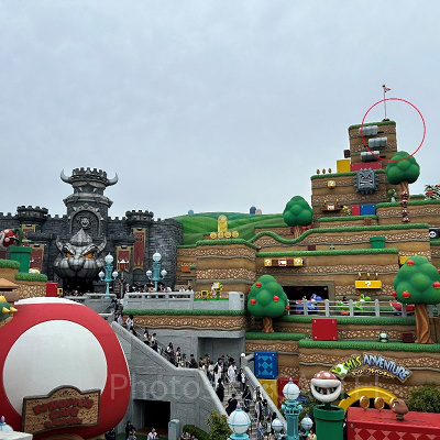 ピクミンの出現条件は双眼鏡でゴールポール辺りをズームすること