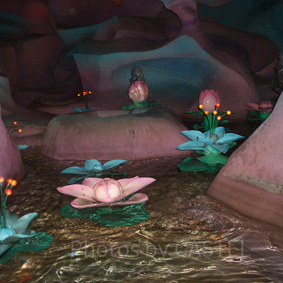 ダムが決壊して洞窟内に川が流れ込んでしまったかつてのチカピンヒル