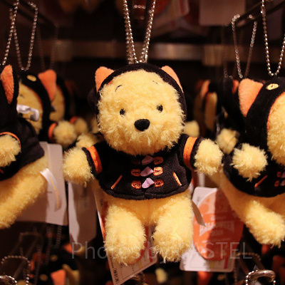 ぬいば版はボールチェーン付きだからどこでもプーさんと一緒♪