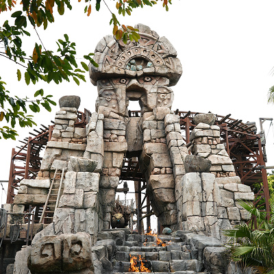 360度回転がある唯一のアトラクション