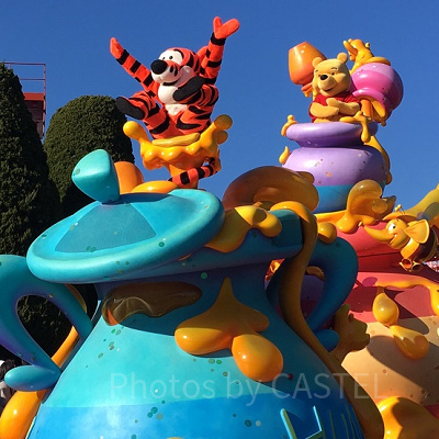 ティガー、プーのフロート