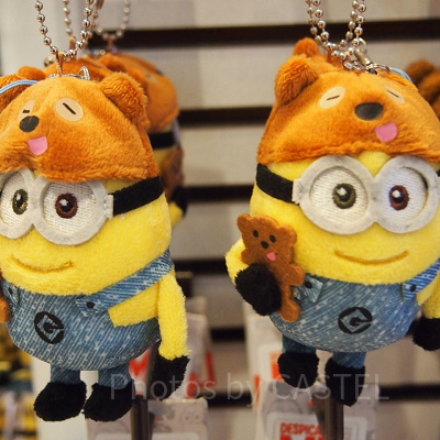 ティムなりきりミニオンぬいぐるみキーチェーン