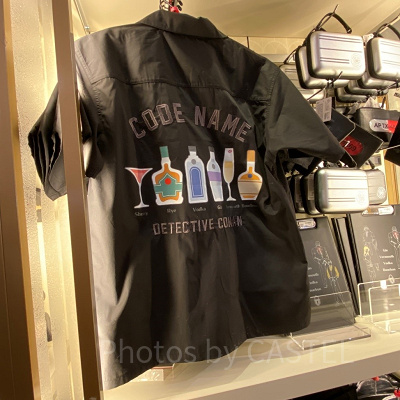 黒ずくめの組織シャツ〔USJ×コナングッズ〕