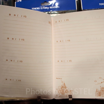 東京ディズニーリゾート・ファン・マップ・ダイアリー内容