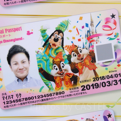 東京ディズニーランド年間パスポート（2018年3月1日（木）～2019年3月25日（月）限定）