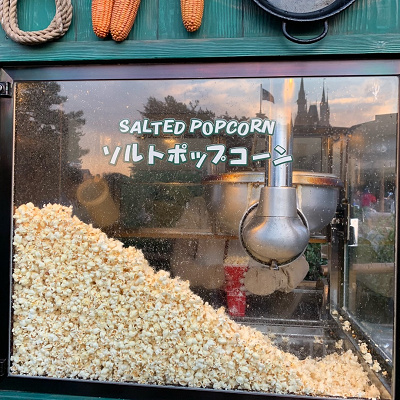 東京ディズニーランド「ソルト」味ポップコーンワゴン